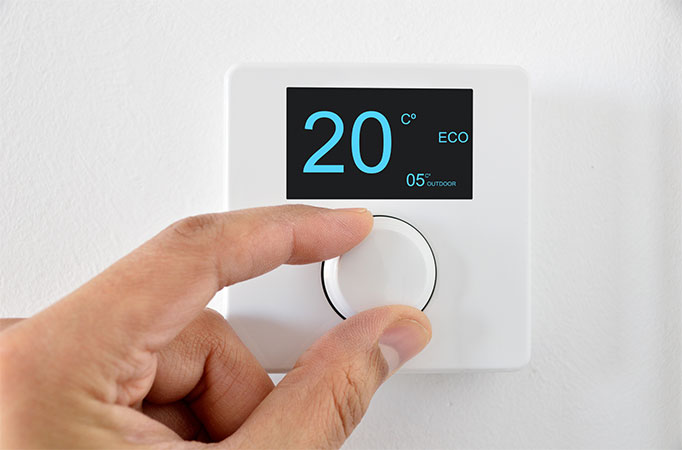 Regulador de temperatura casa digital